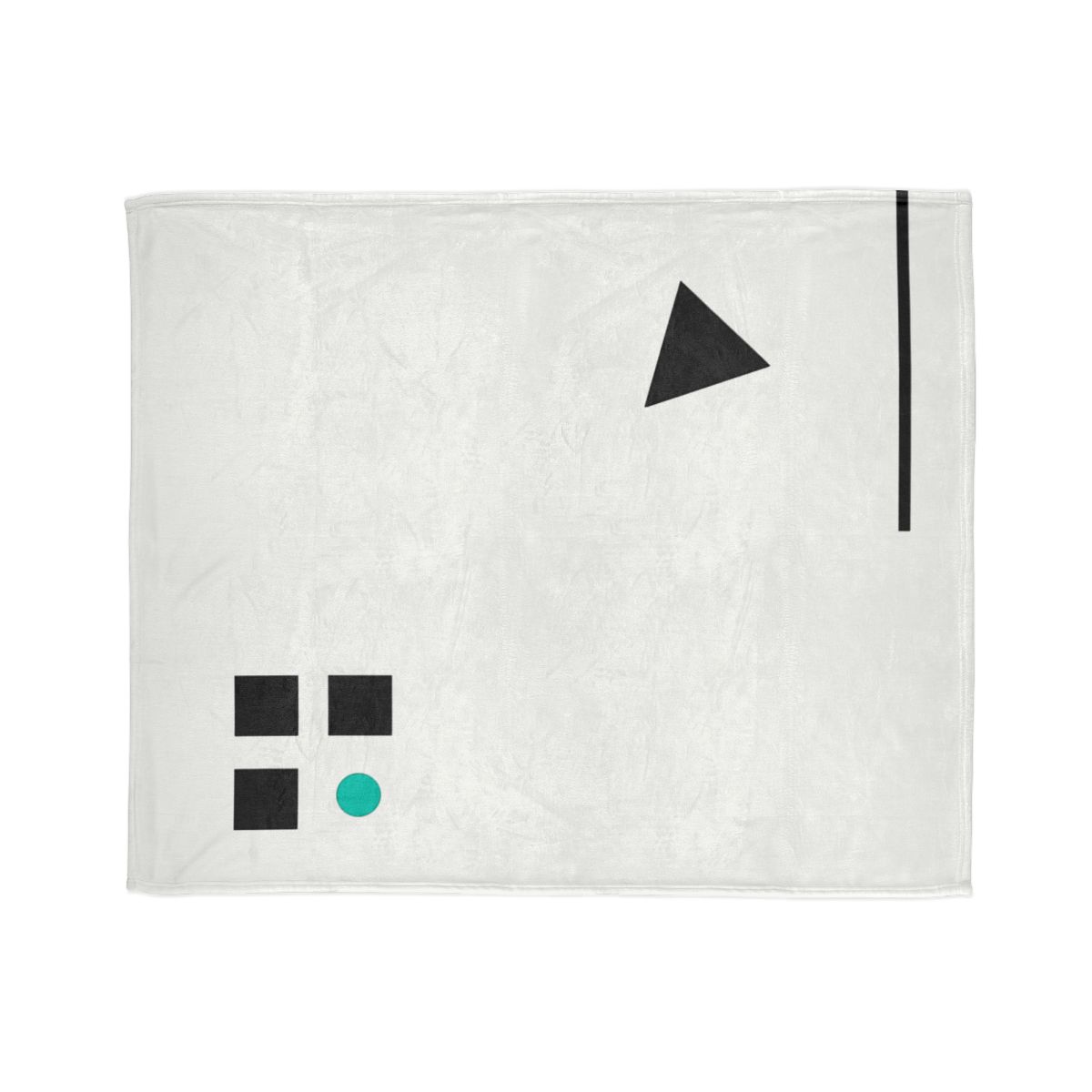 Corner Triad And Missing Cell Grid soft fleece blankets