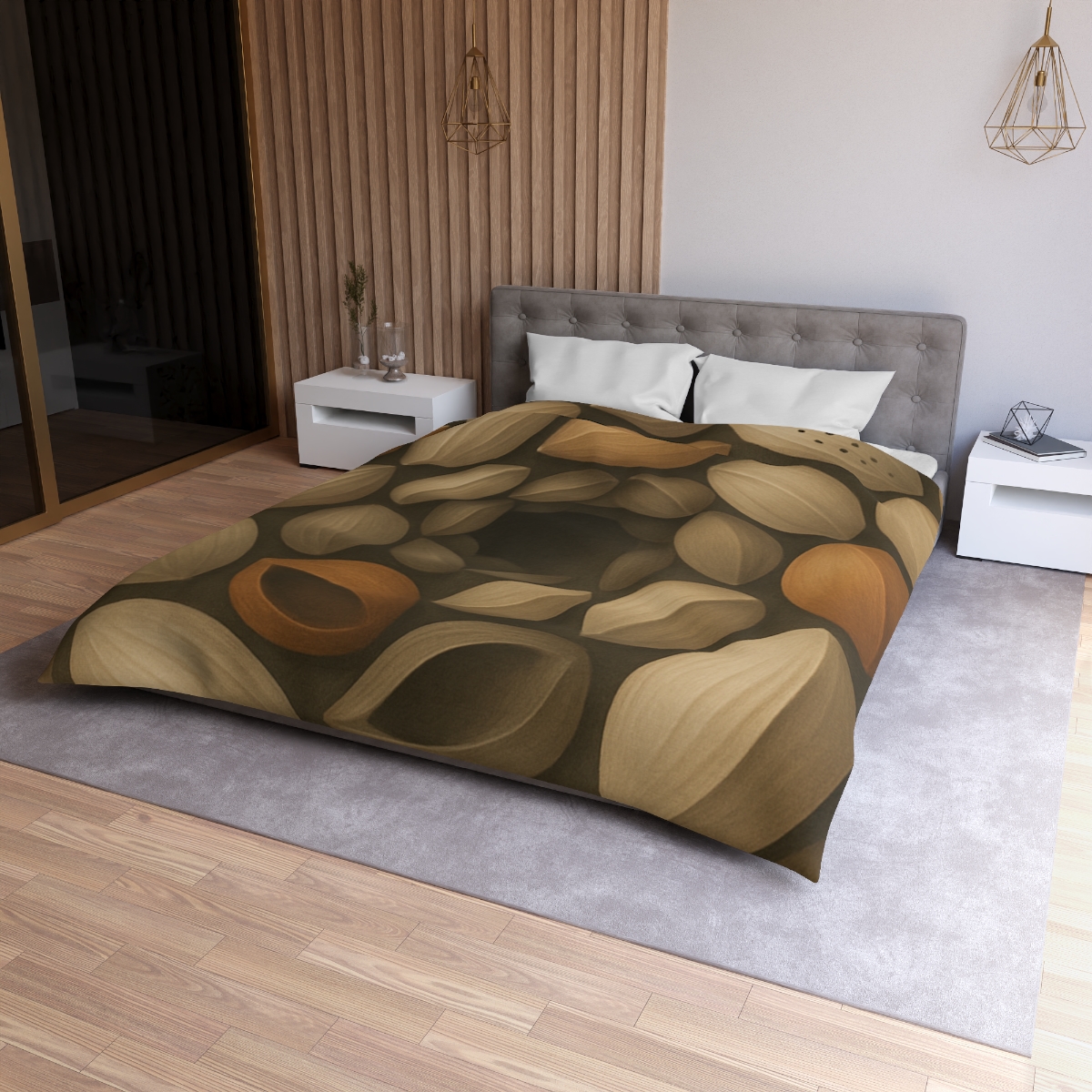 Seed Pod Spiral Archive warm winter duvets