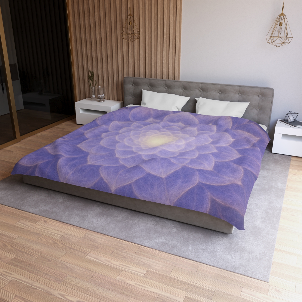 Petal Fractal Rosette warm winter duvets