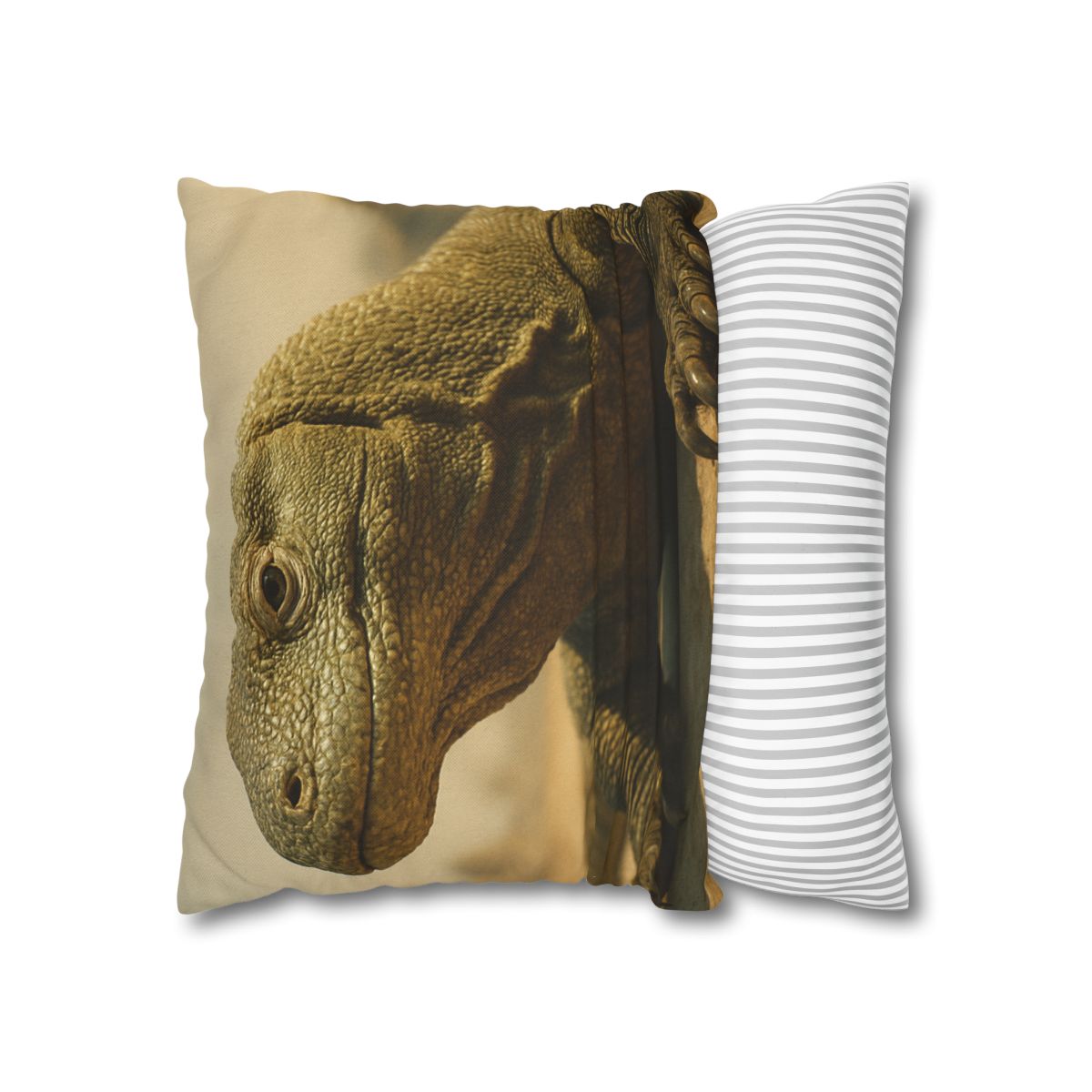 Ancient Sentinel Komodo Dragon soft cotton pillow cases