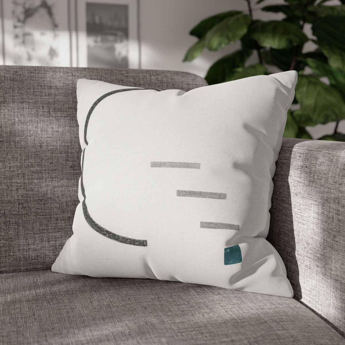 Split Ring And Stepped Line personalized pillow covers
