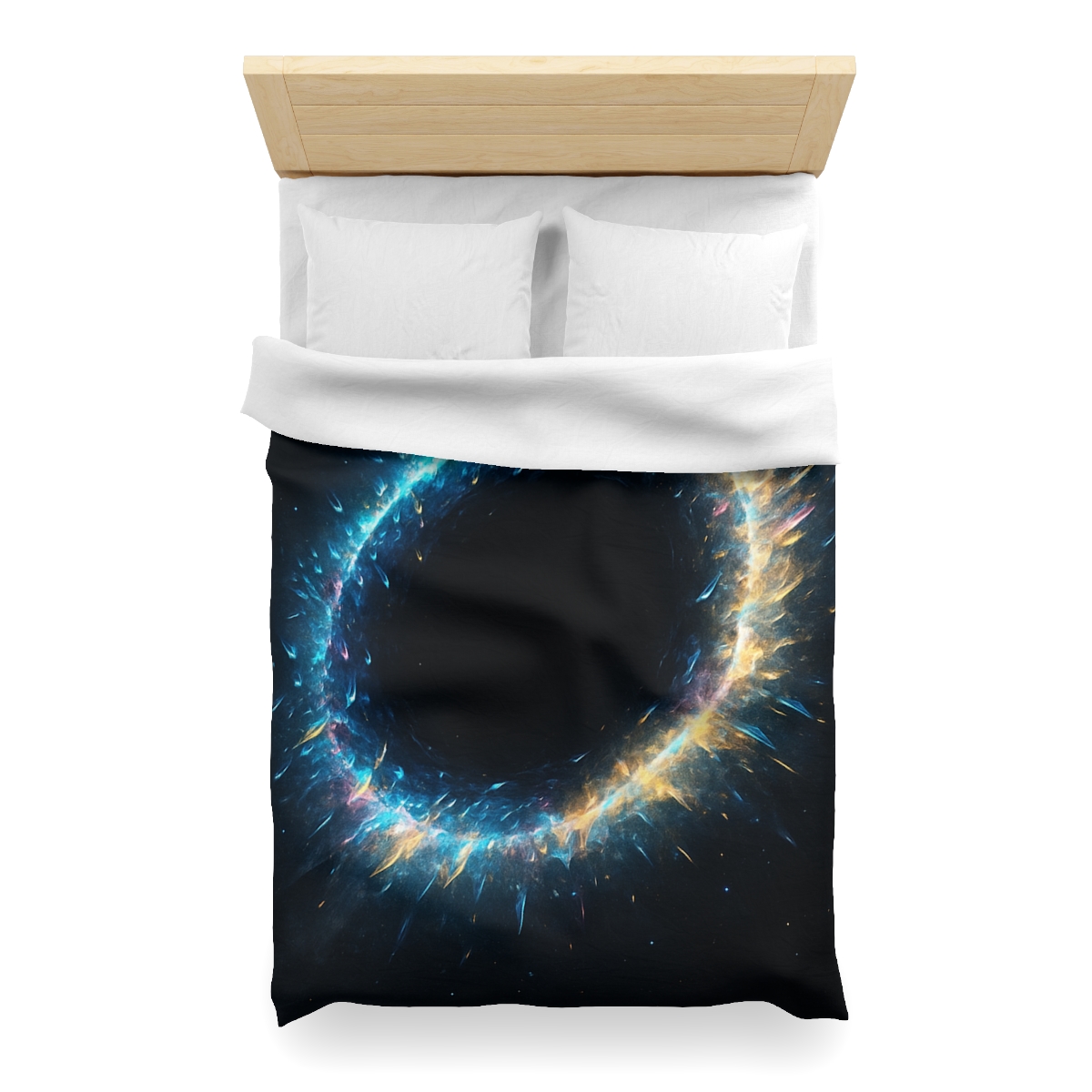 Prismatic Singularity Halo duvets for gifts