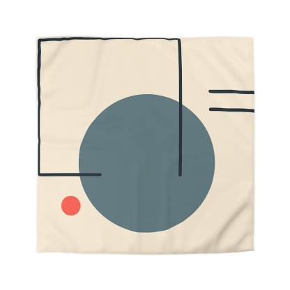 Quiet Orbit With Offset Frame warm winter duvets