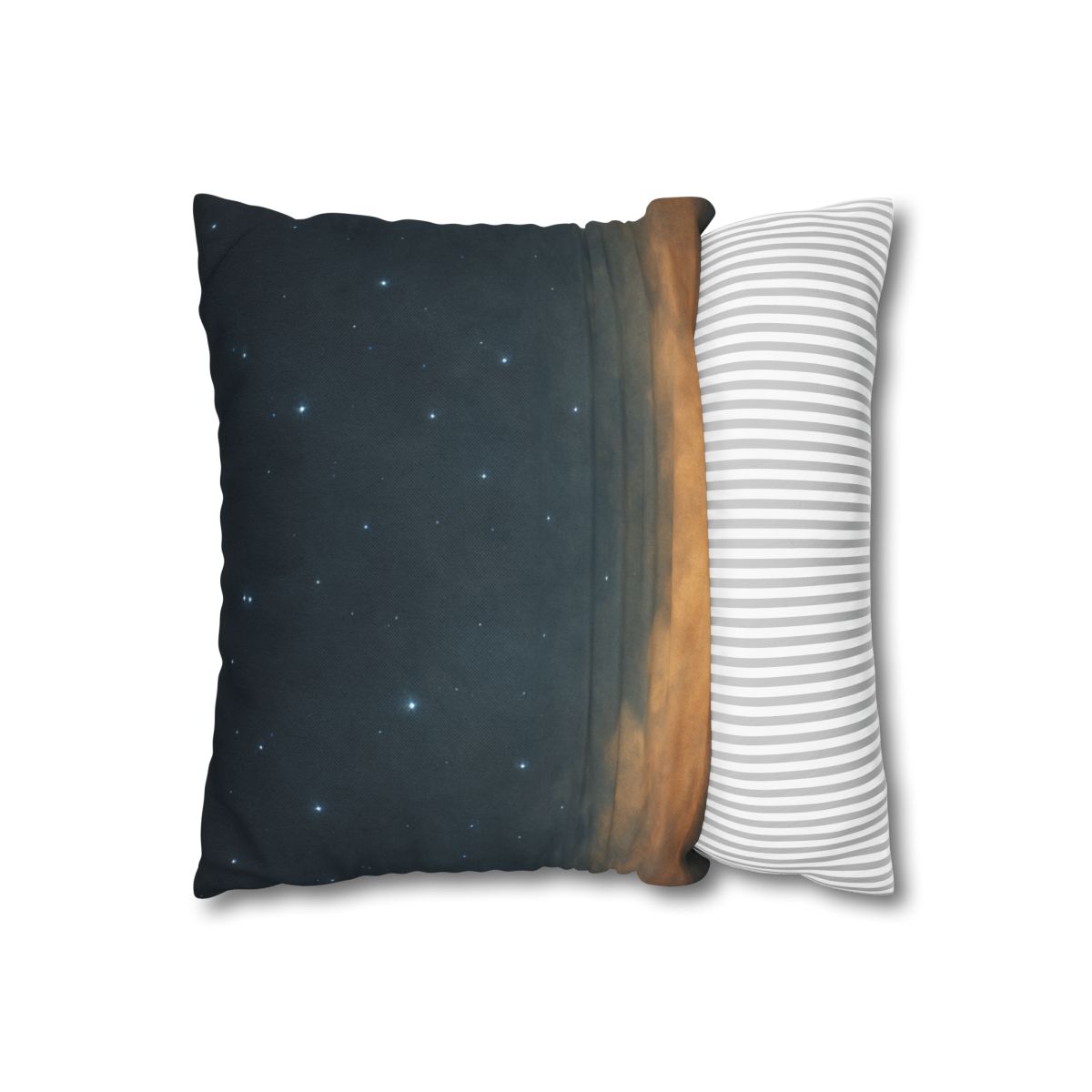 Starlit Dust Horizon soft cotton pillow cases