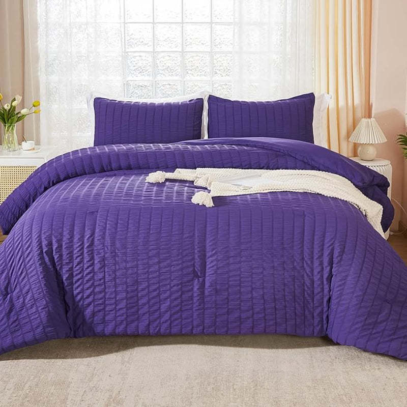3 Pieces All Season Comforter Set For Bedding
