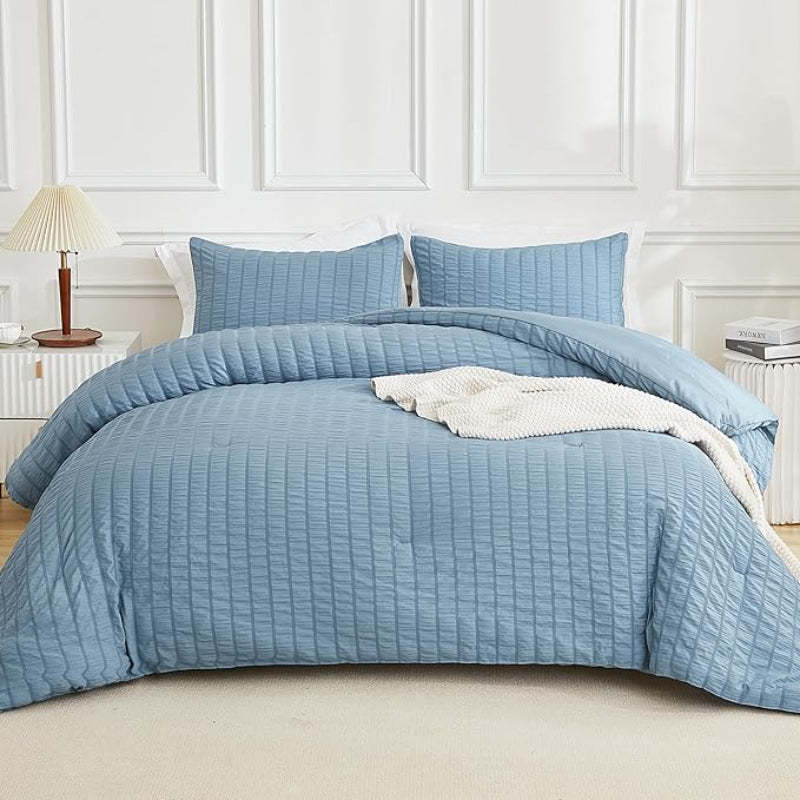 3 Pieces All Season Comforter Set For Bedding