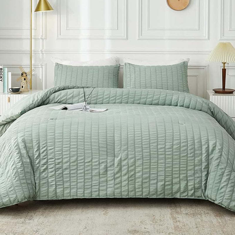 3 Pieces All Season Comforter Set For Bedding