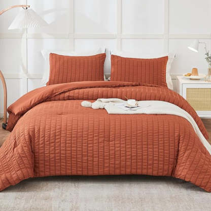 3 Pieces All Season Comforter Set For Bedding