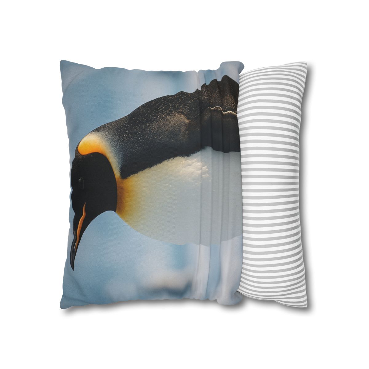 Emperor Penguin Polar Procession trendy patterned pillow cases