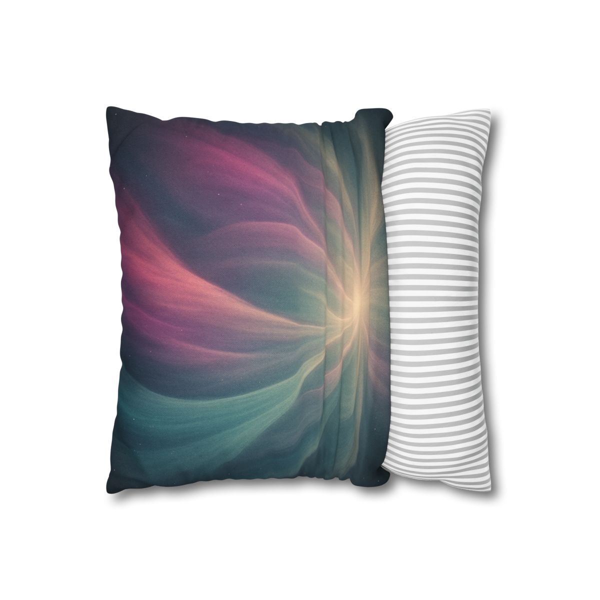 Aurora Nexus Bloom custom pillow cases