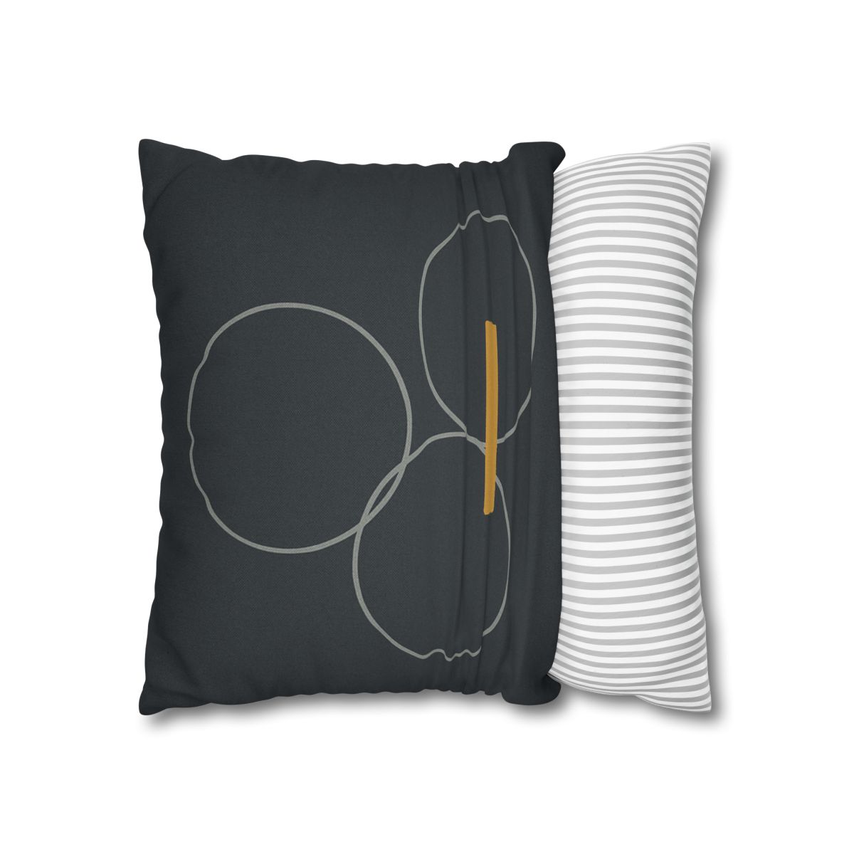 Three Rings With Shared Tangent Bar custom pillow cases