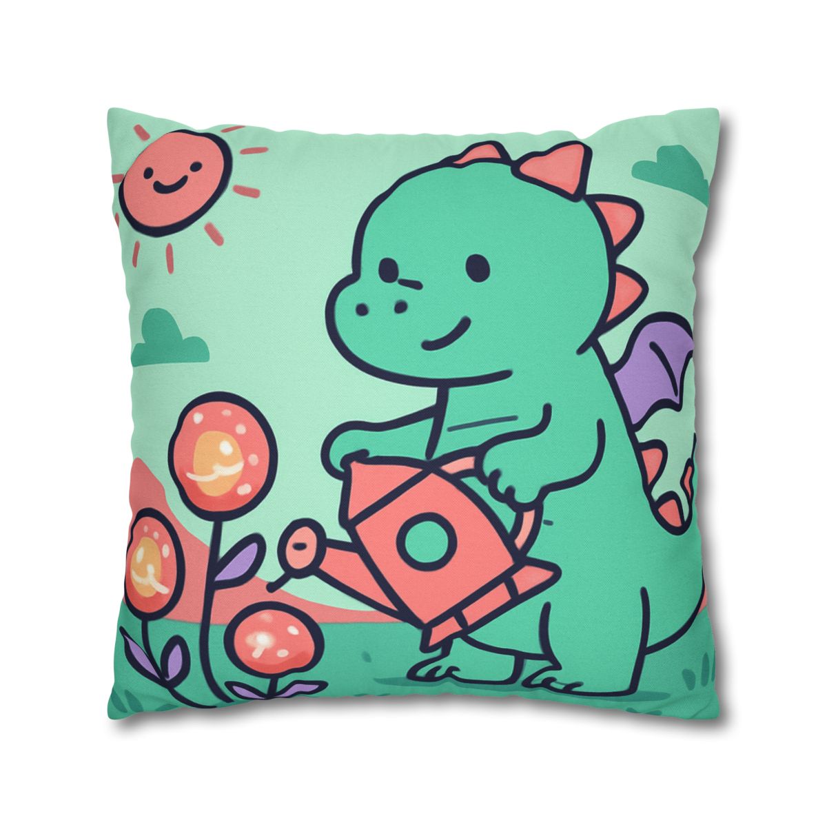 Cosmic Garden Dragon trendy patterned pillow cases