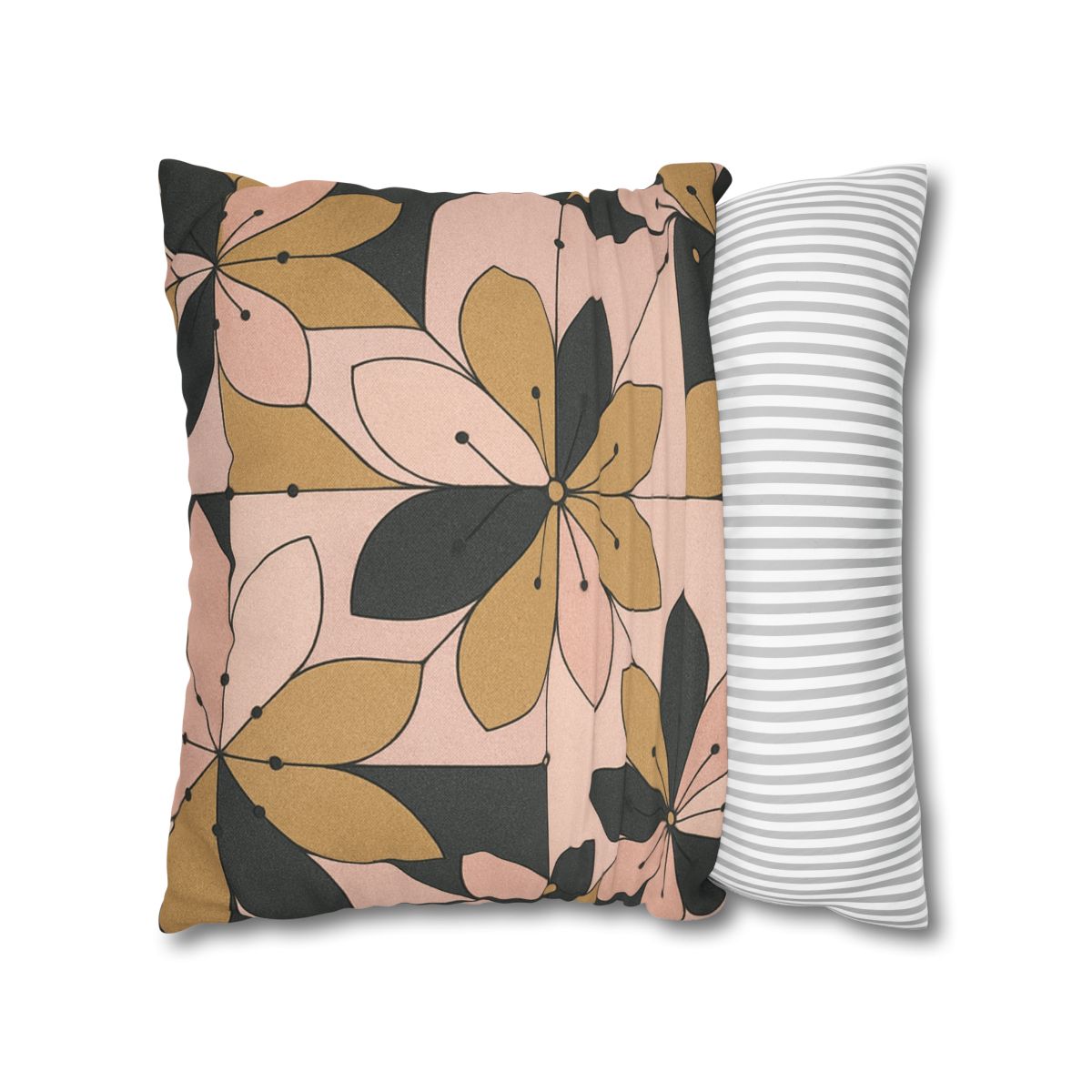 Petal Circuit Mosaic designer print pillow cases