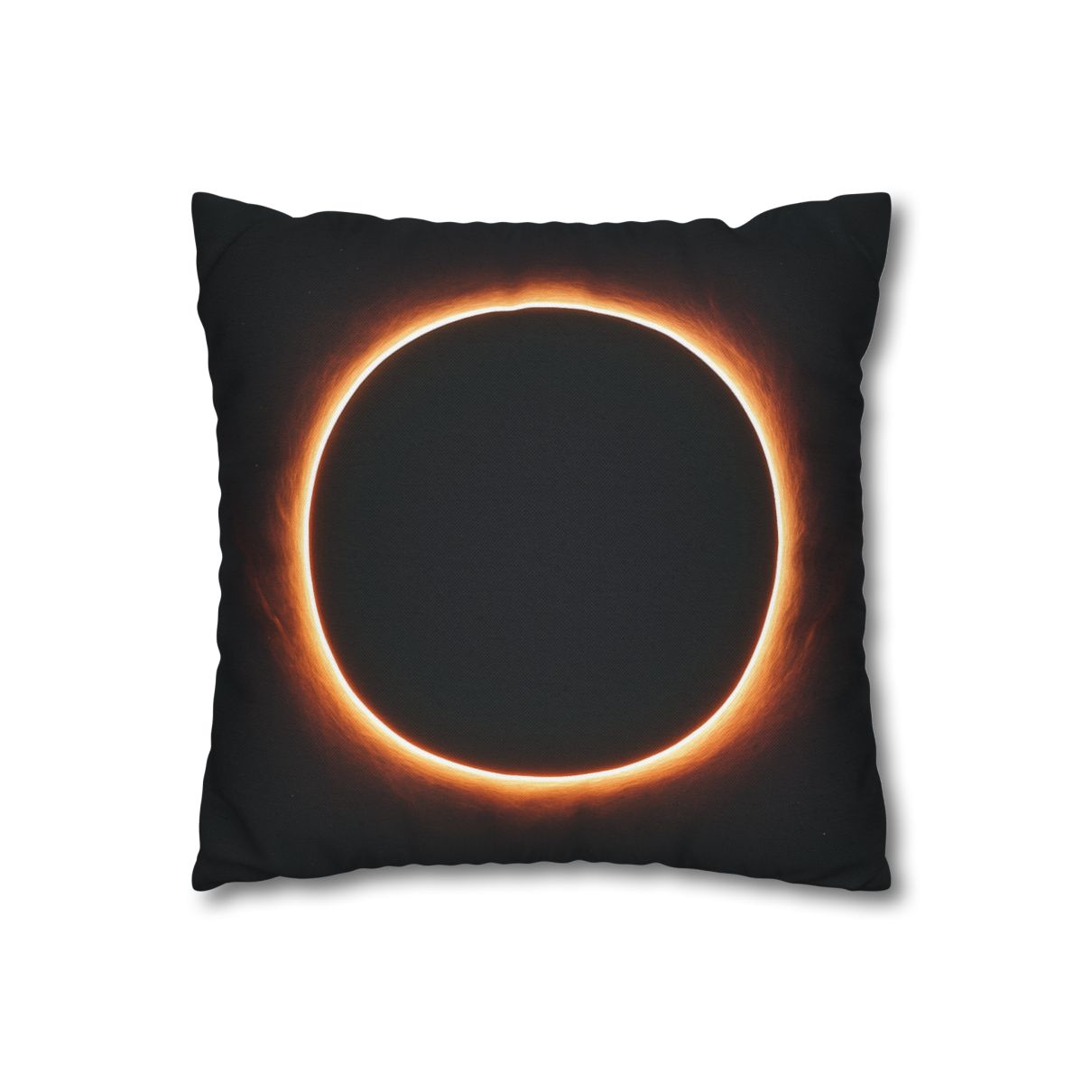 Dark Horizon Singularity Glow personalized pillow covers