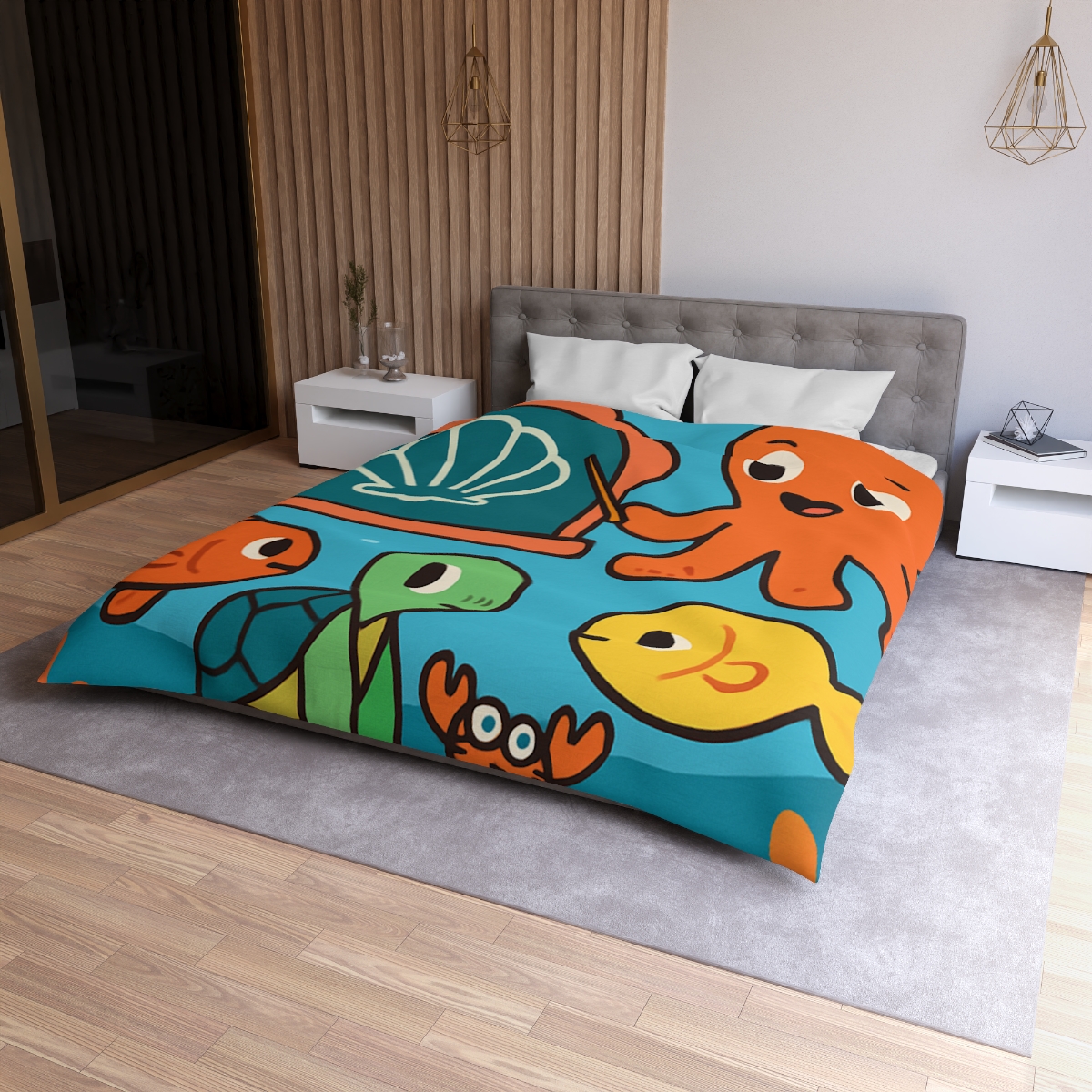 Coral Classroom Under The Sea trendy bedroom duvets