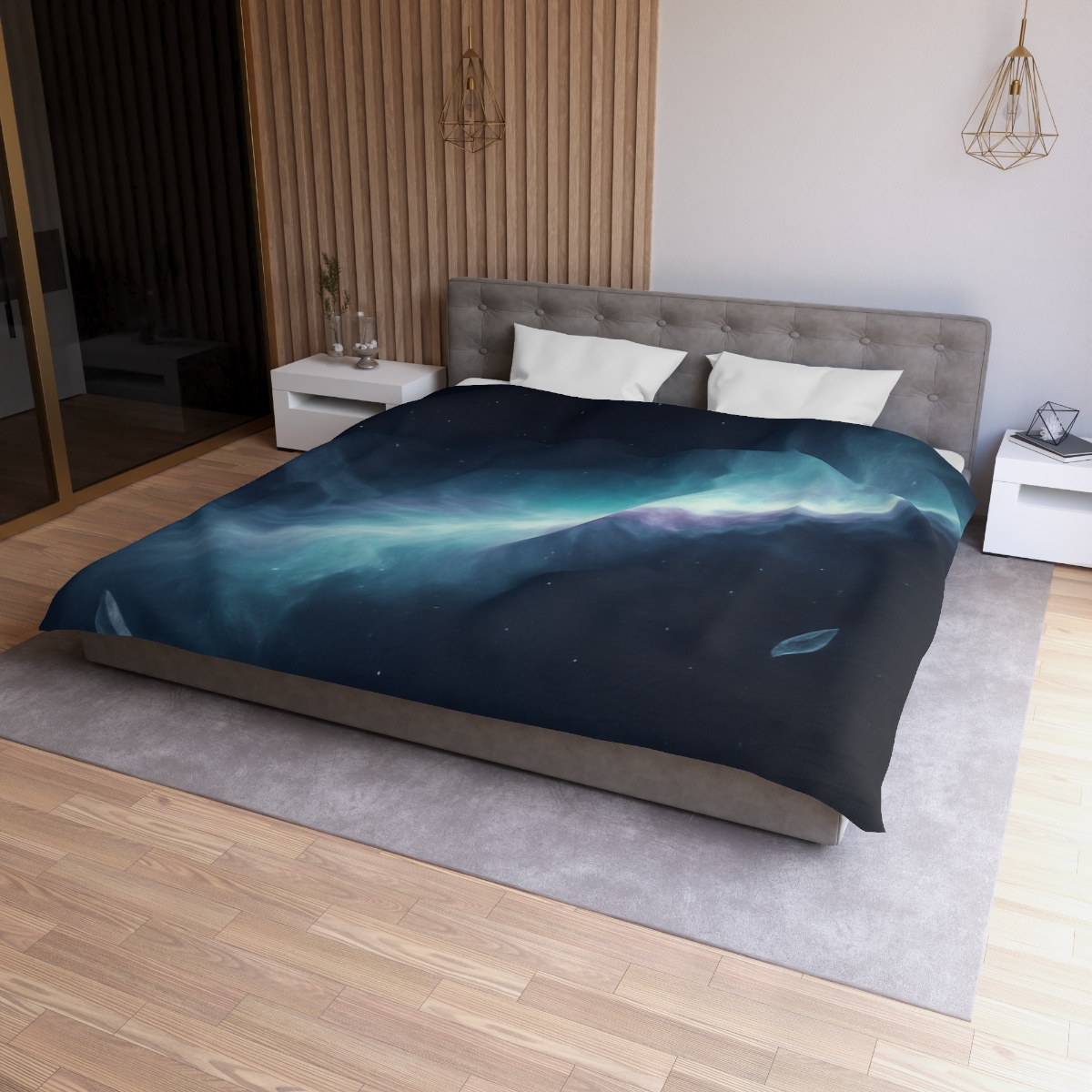 Luminous Rift Horizon warm winter duvets