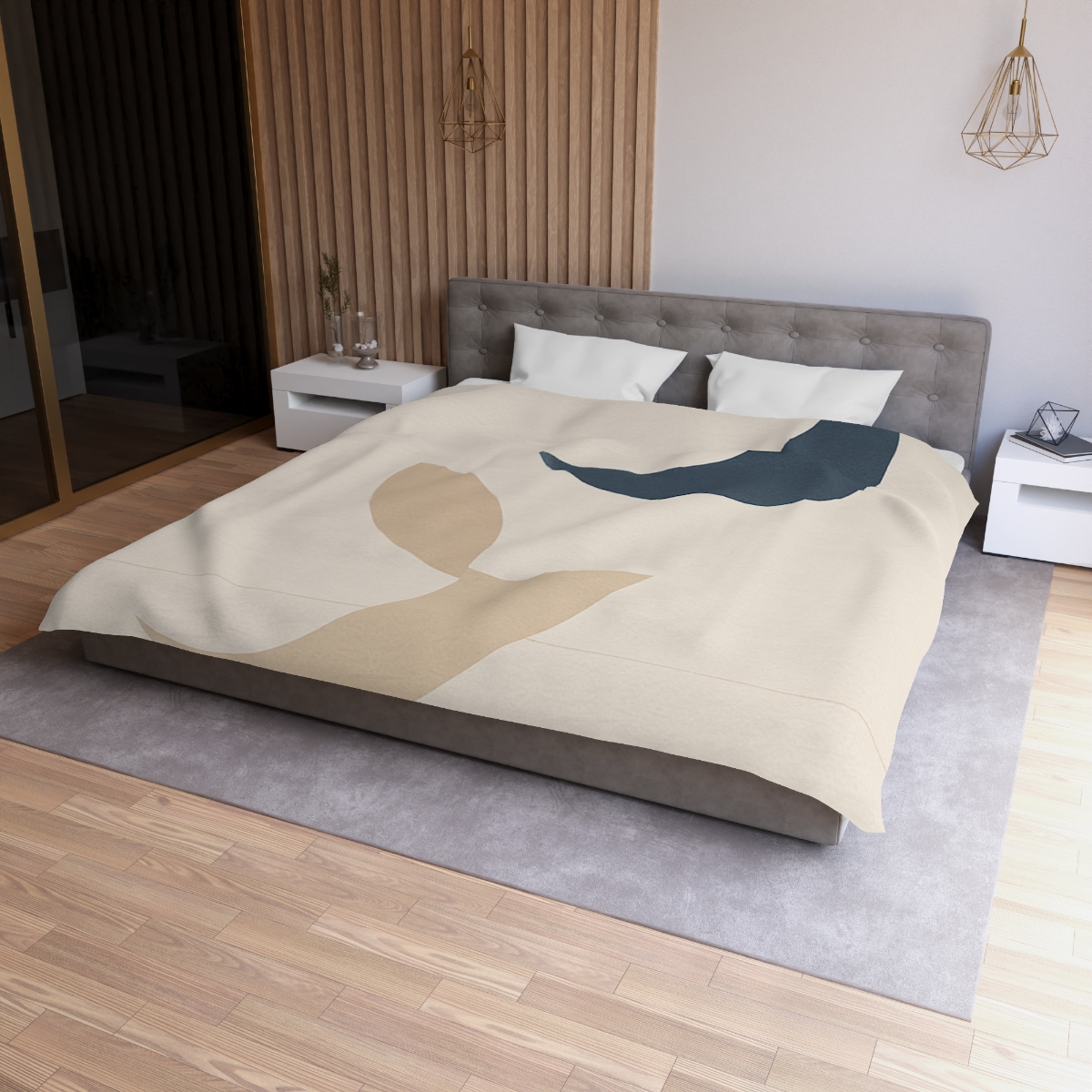 Staggered Crescent Trio warm winter duvets