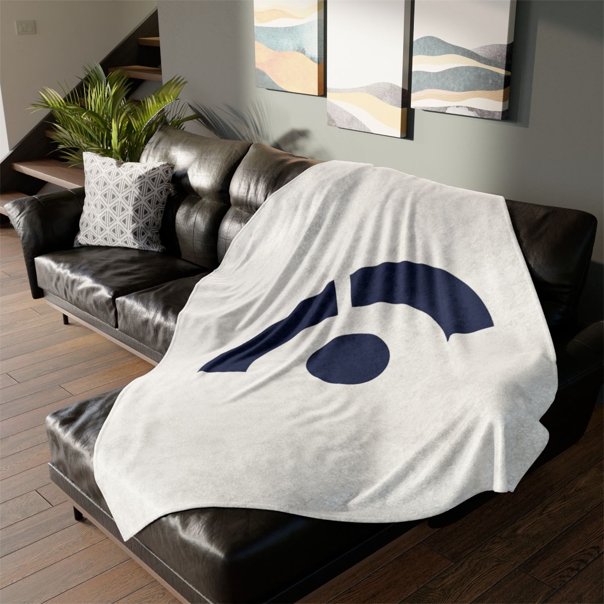 Twin Arcs Eclipse Study designer printed blankets