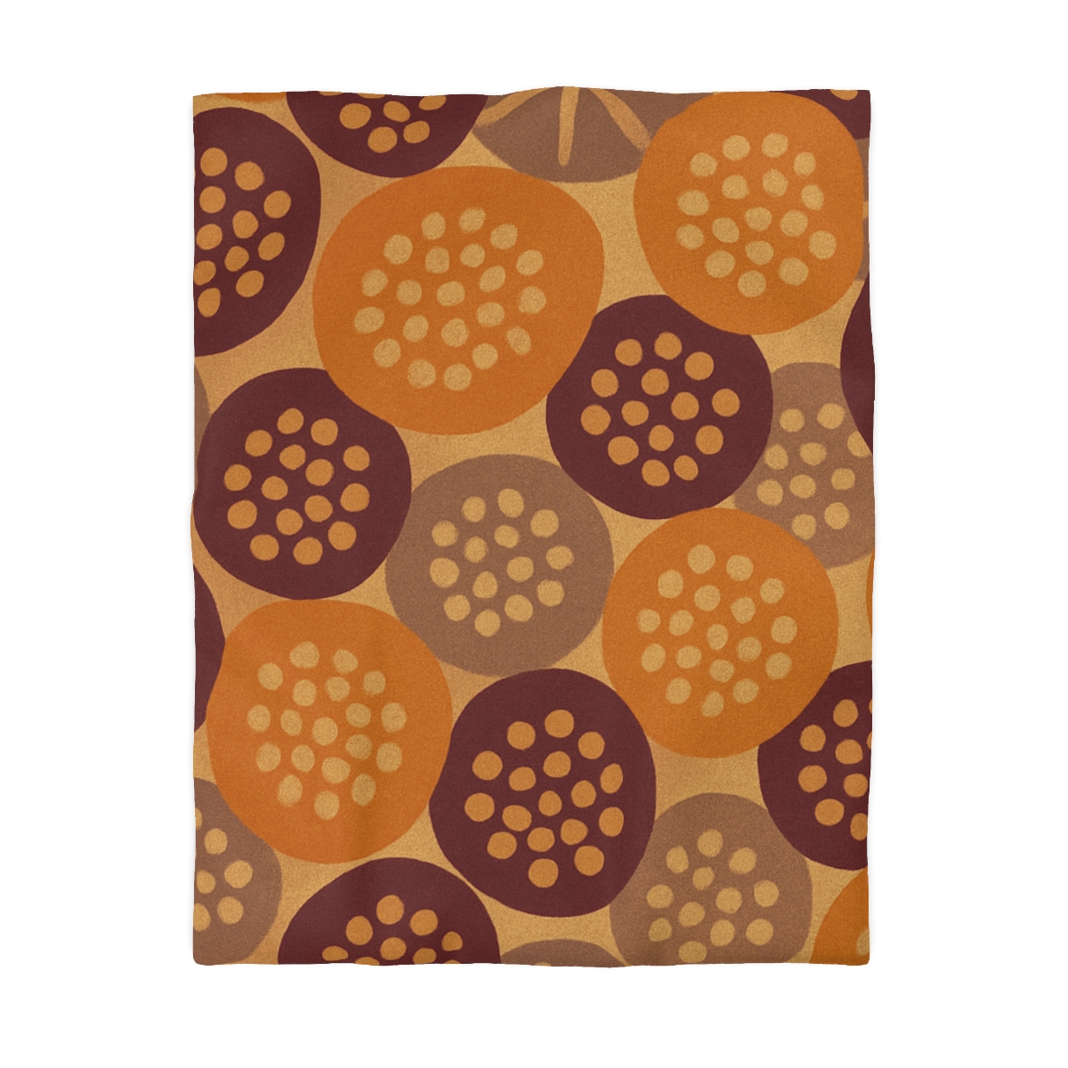 Seed Pod Cluster Mosaic designer printed duvets