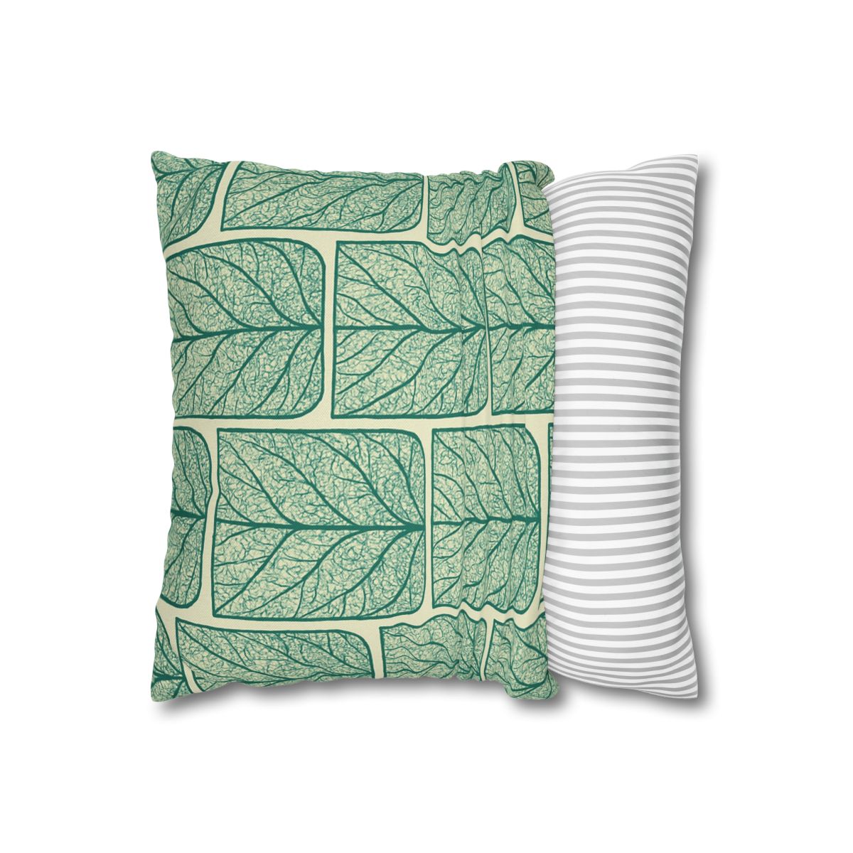 Leaf Vein Lace Grid comfortable bedding pillow covers