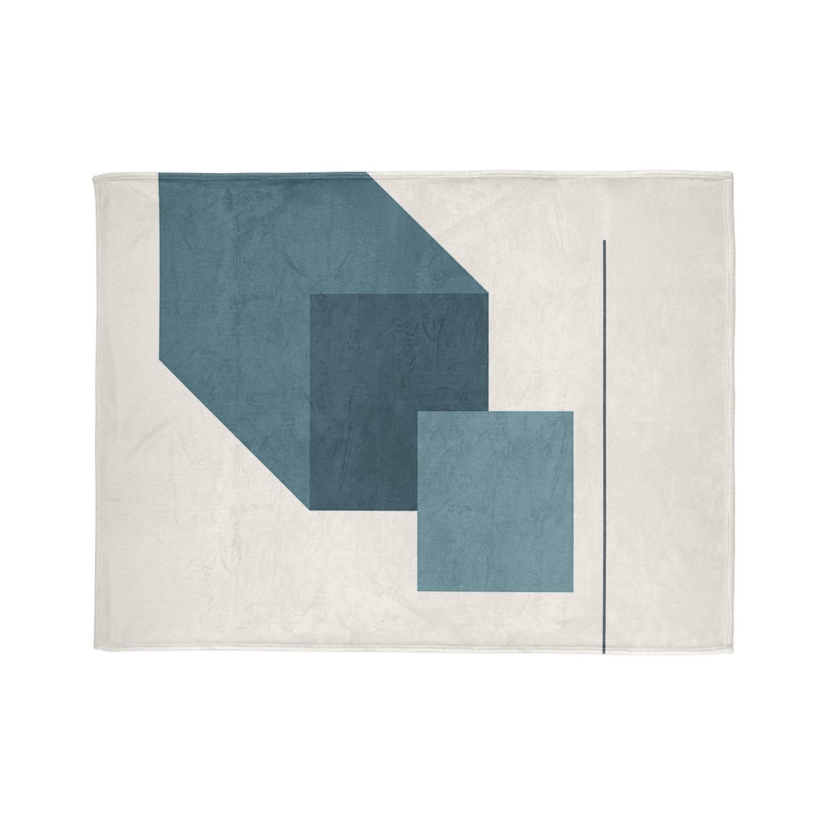 Stepped Rectangle Orbits personalized cozy blankets