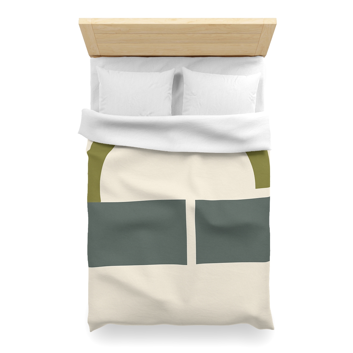 Partial Arc Over Twin Blocks stylish duvet covers