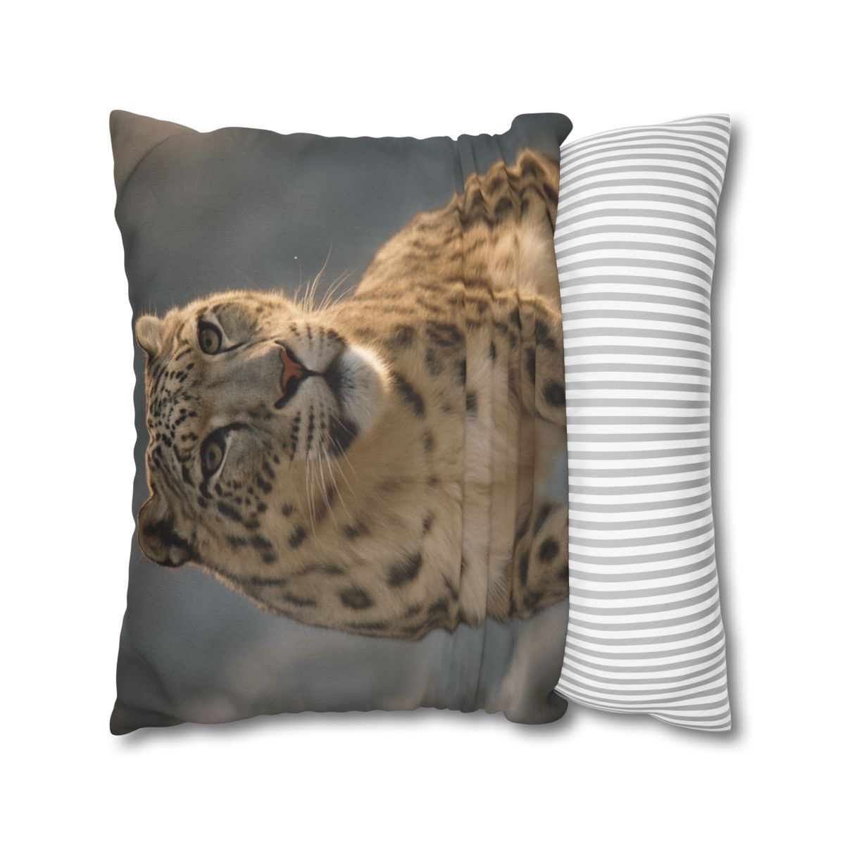 Cloud Crest Snow Leopard trendy patterned pillow cases