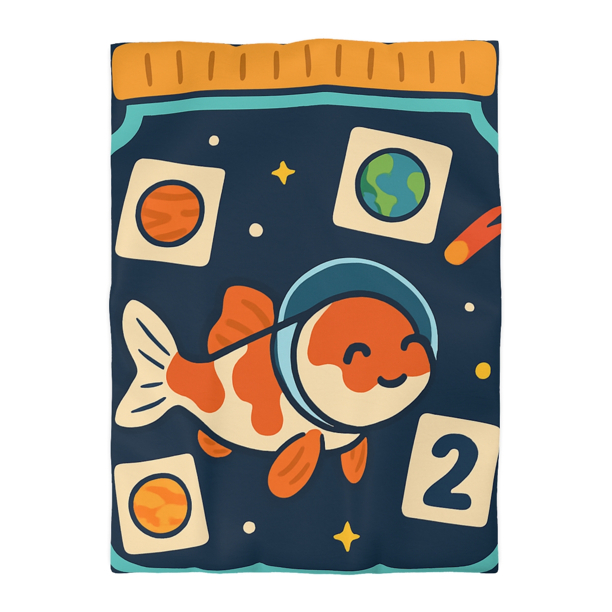 Comet Koi Classroom custom duvets