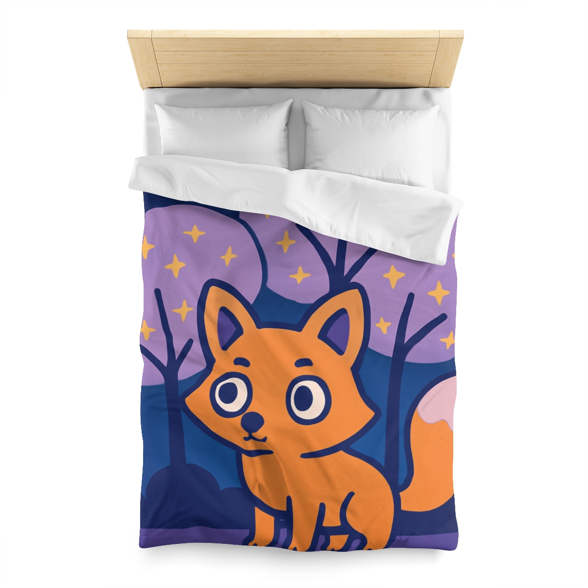 Galactic Forest Fox duvets for gifts