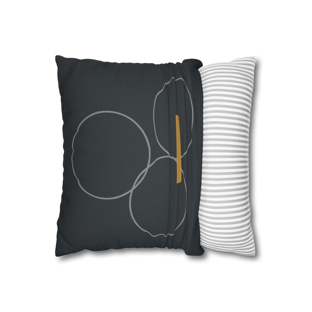 Three Rings With Shared Tangent Bar custom pillow cases