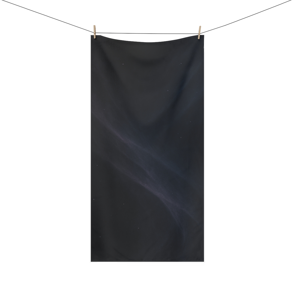 Dark Energy Veil Gradient decorative home towels