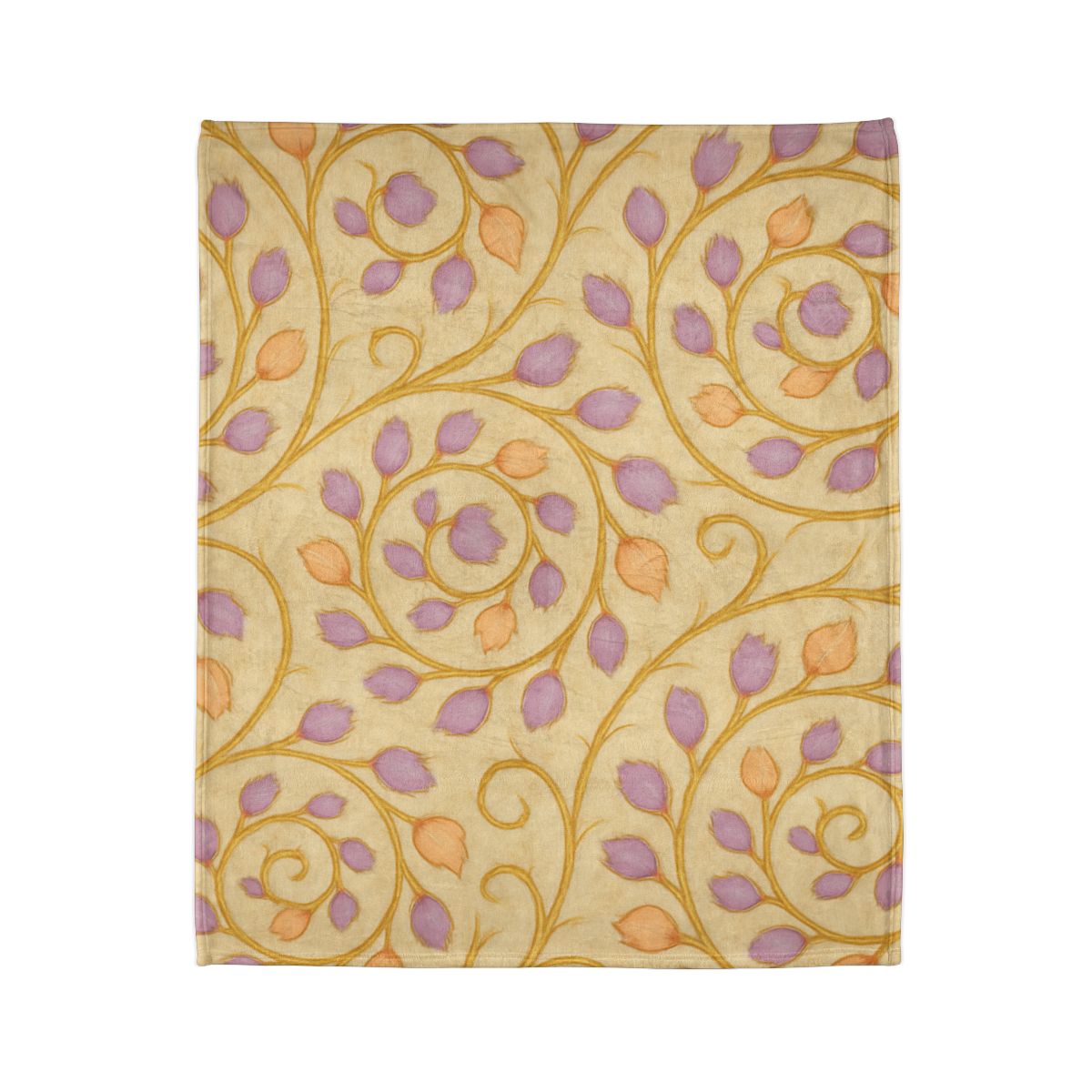Bud Spiral Tapestry designer printed blankets