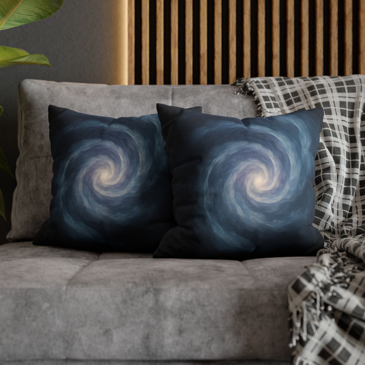 Nebula Spiral Veil stylish decorative pillowcases