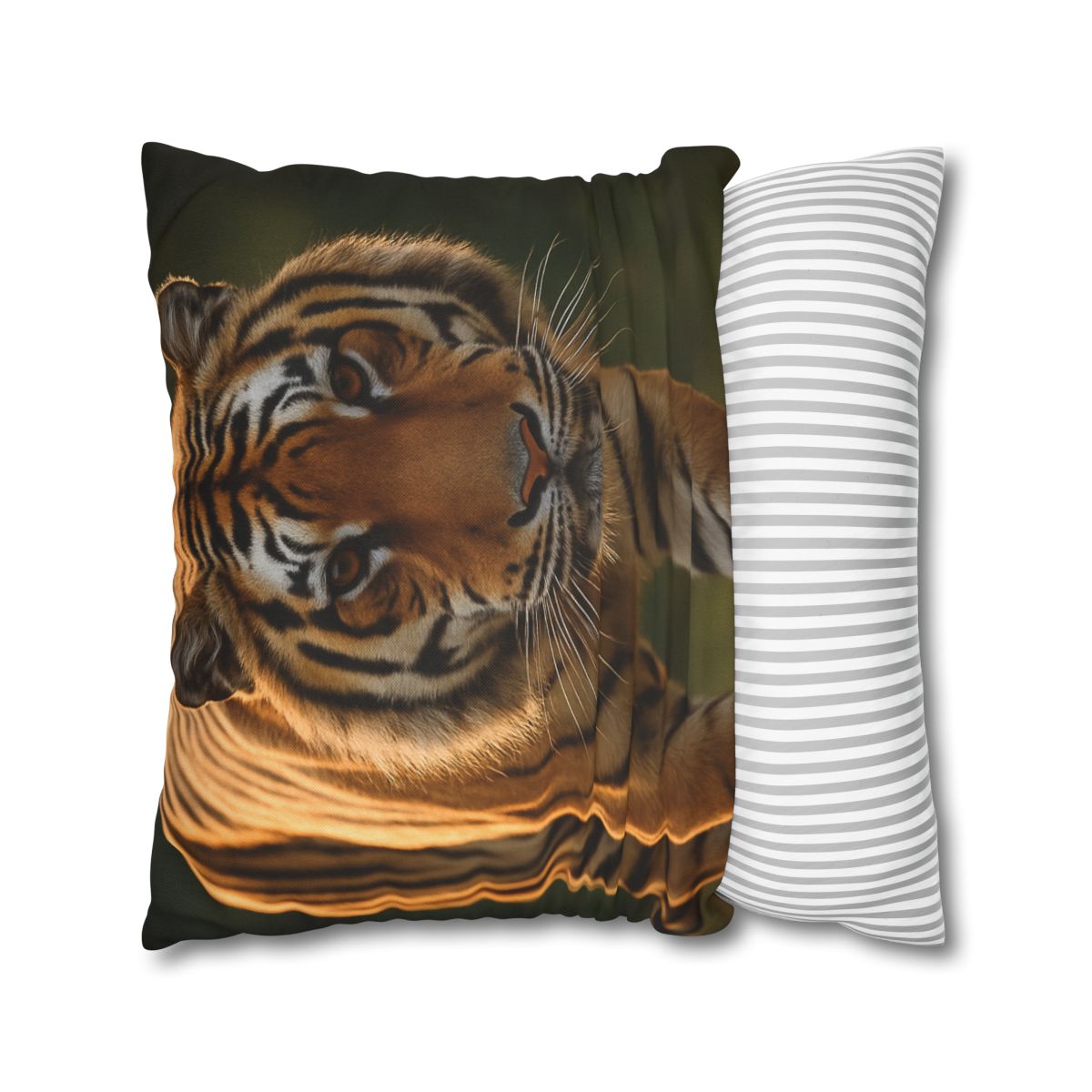 Forest Stalker Bengal Tiger personalized pillow covers