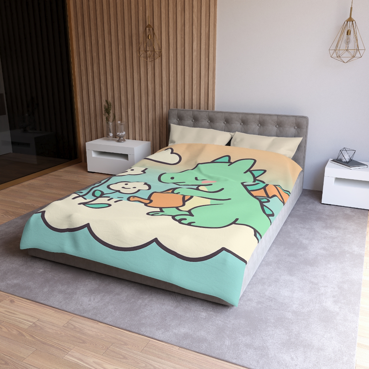 Cloud Garden Dragon trendy bedroom duvets