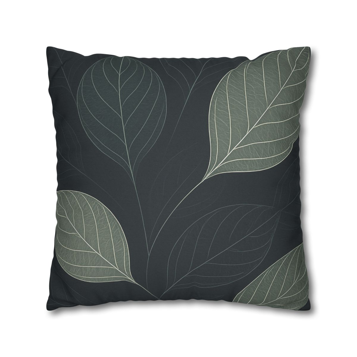 Leaf Vein Circuit Filigree soft cotton pillow cases