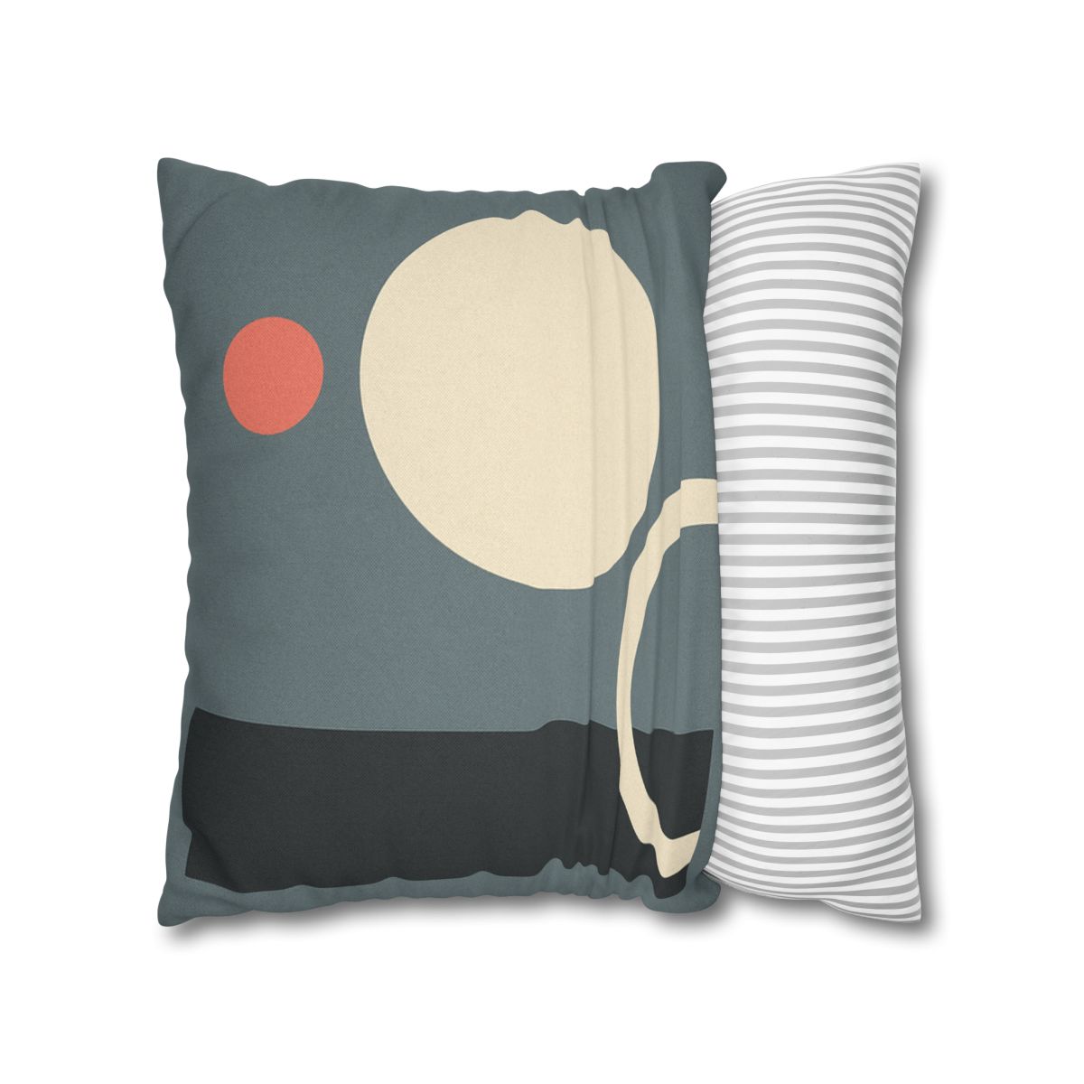 Quiet Triad With Offset Arc trendy patterned pillow cases