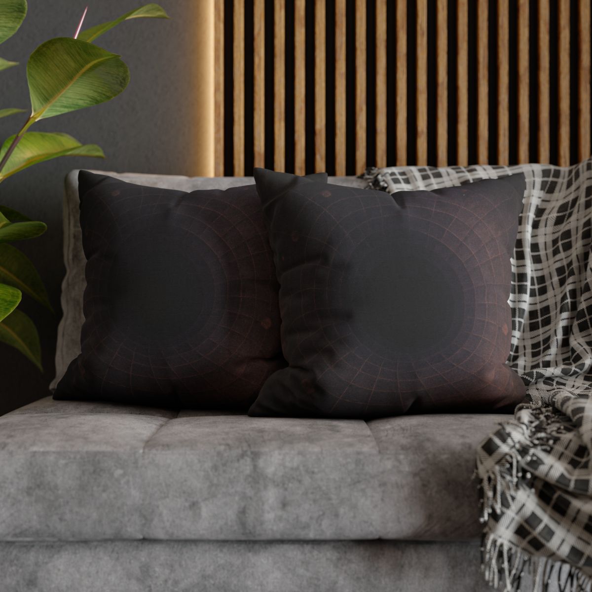 Gravity Well Mosaic soft cotton pillow cases