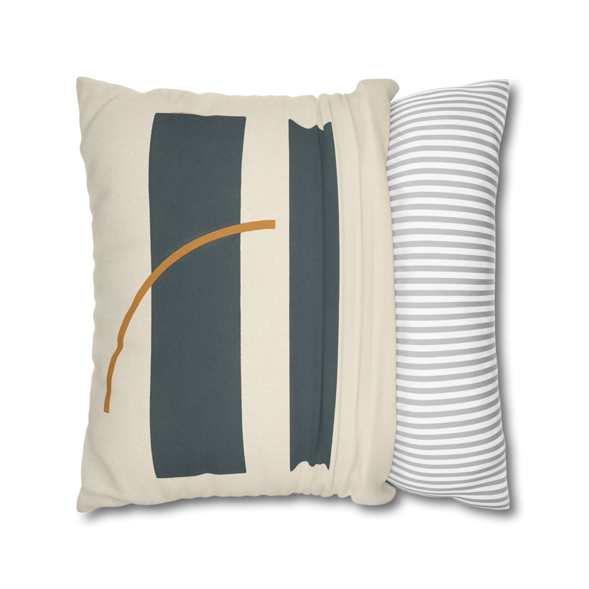 Split Bar And Resting Arc designer print pillow cases