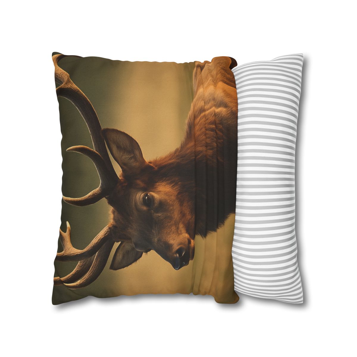 Antler Crown Mountain Elk soft cotton pillow cases