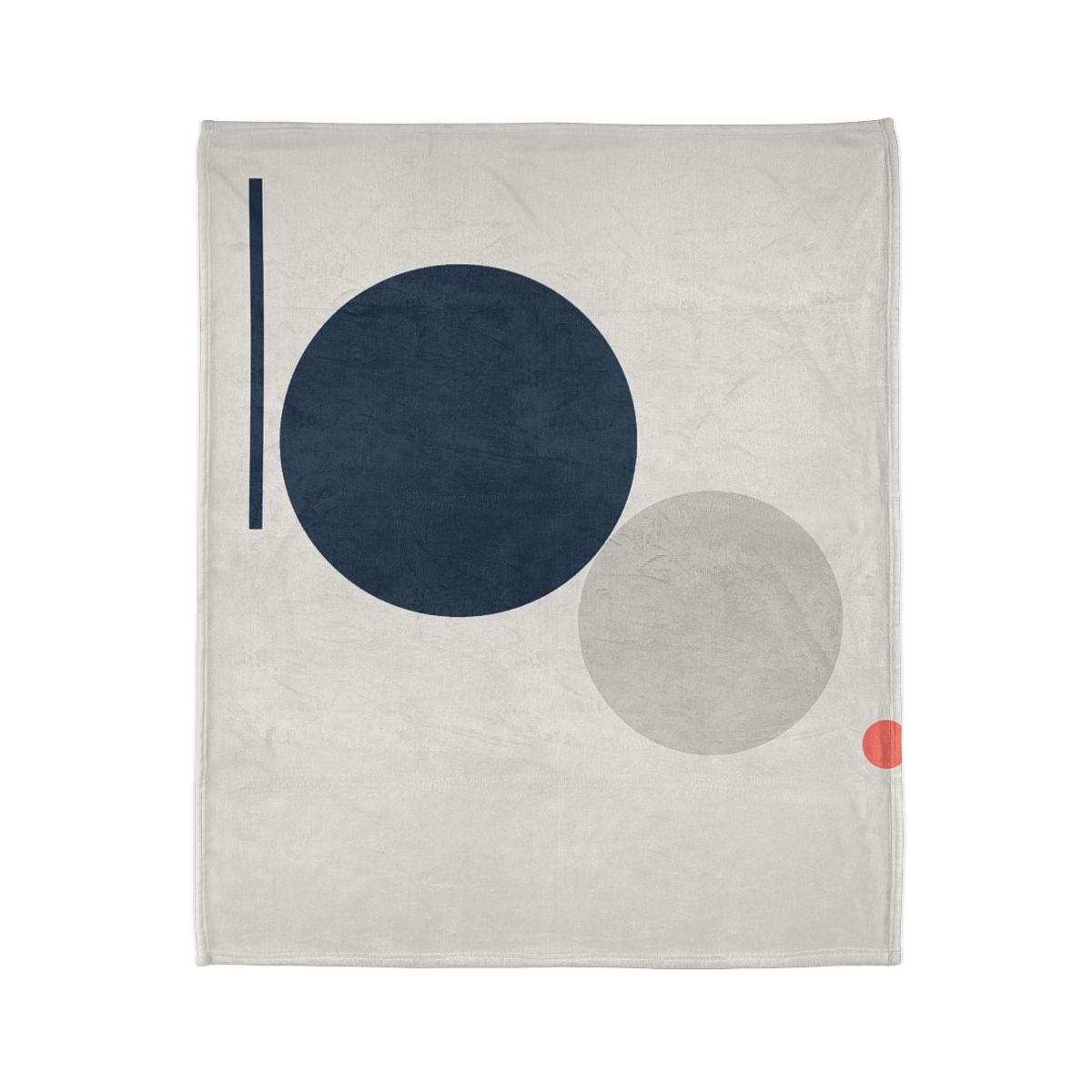 Three Orbiting Forms decorative home blankets