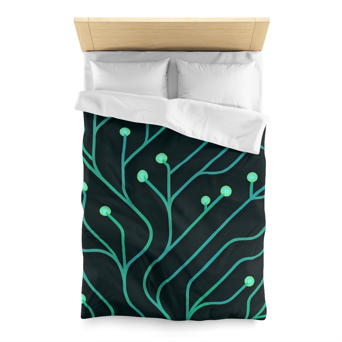 Vine Circuit Lattice soft comforter duvets