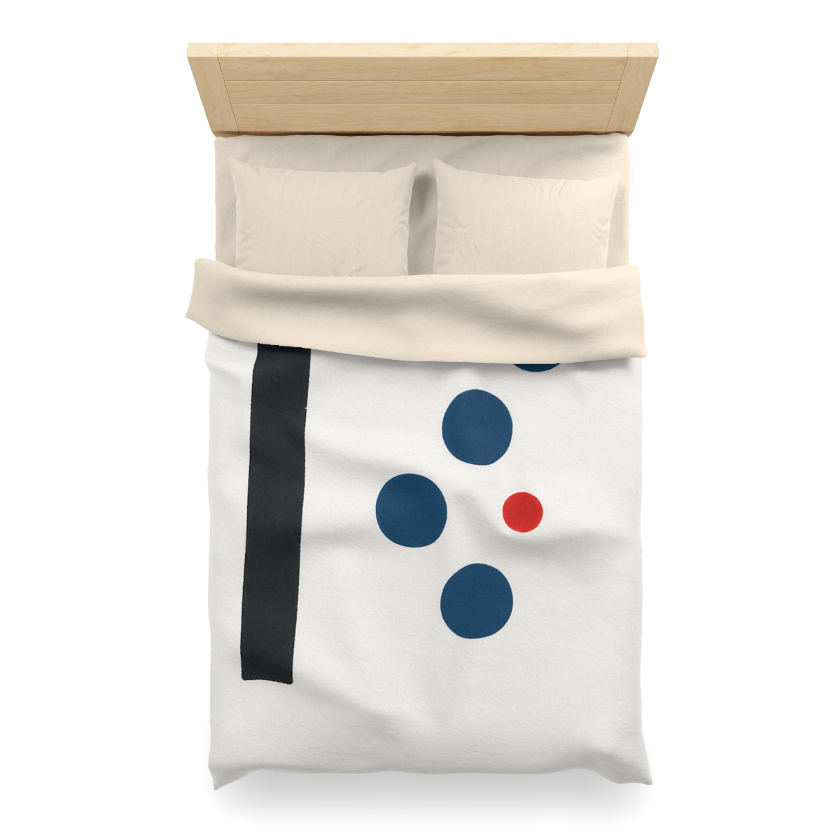 Staggered Dots With Leaning Slab stylish duvet covers