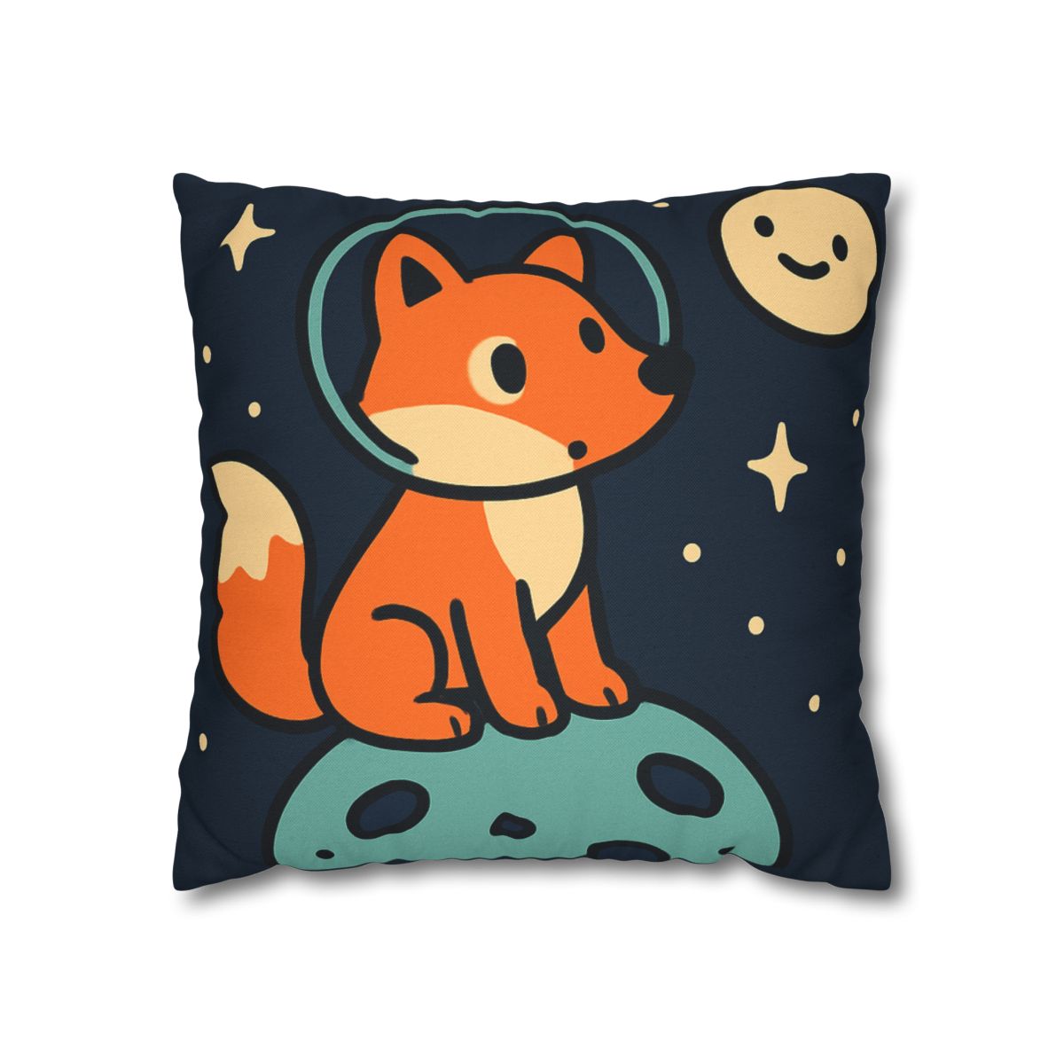 Starlight Explorer Fox unique gift pillow cases