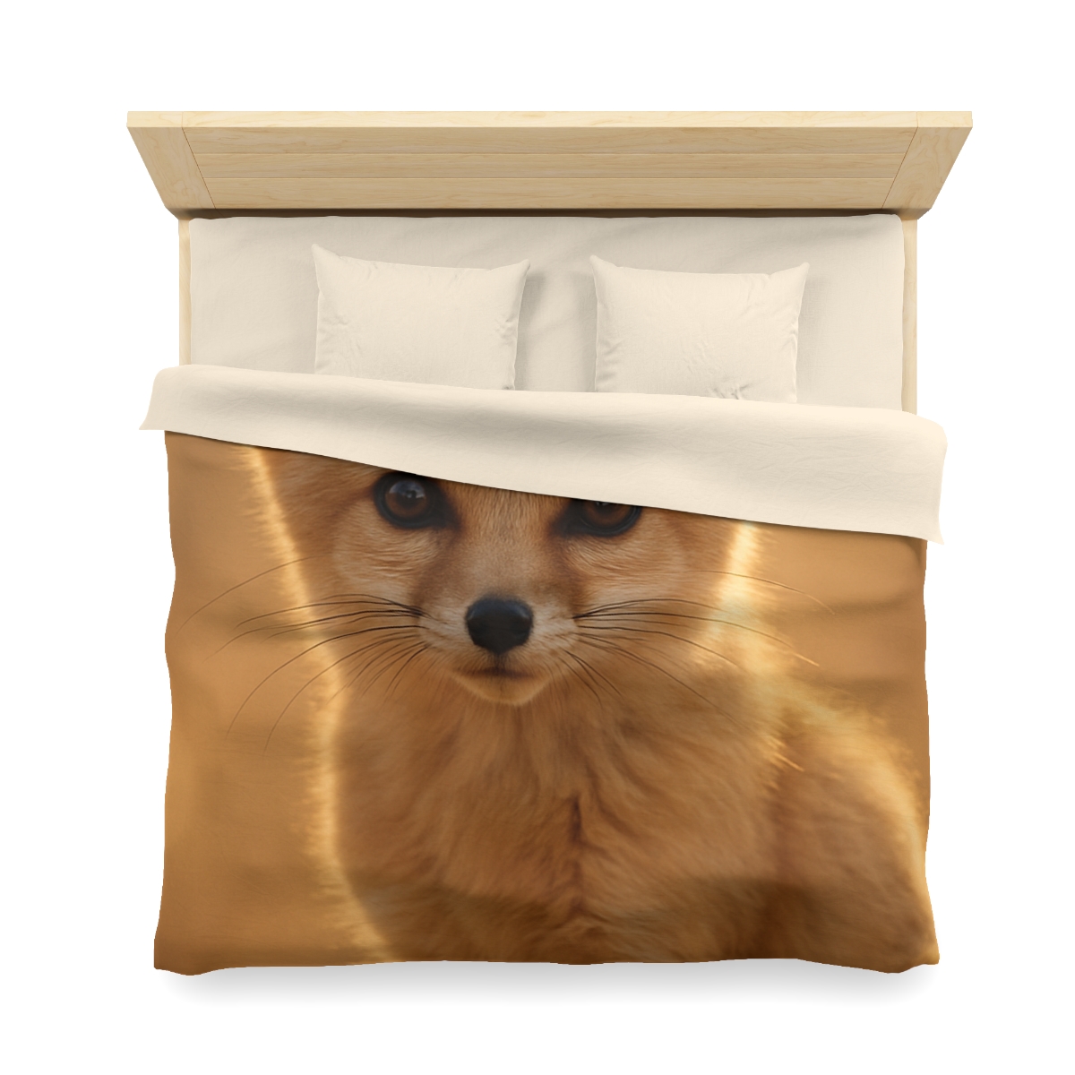 Ember Dusk Fennec Fox designer printed duvets