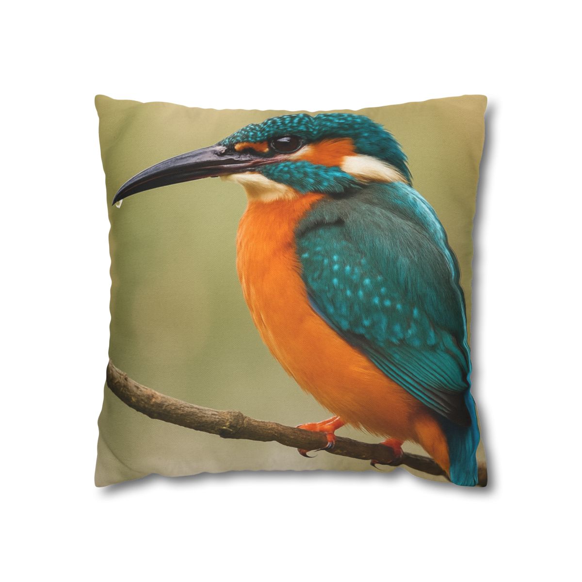 Emerald Flash Kingfisher comfortable bedding pillow covers