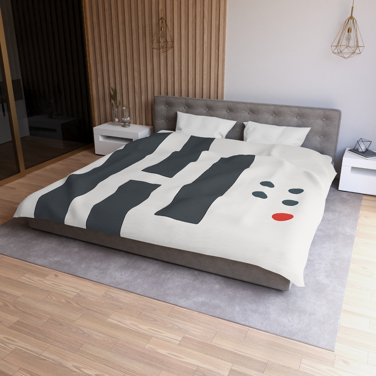 Stepped Columns With Missing Cell Grid stylish duvet covers