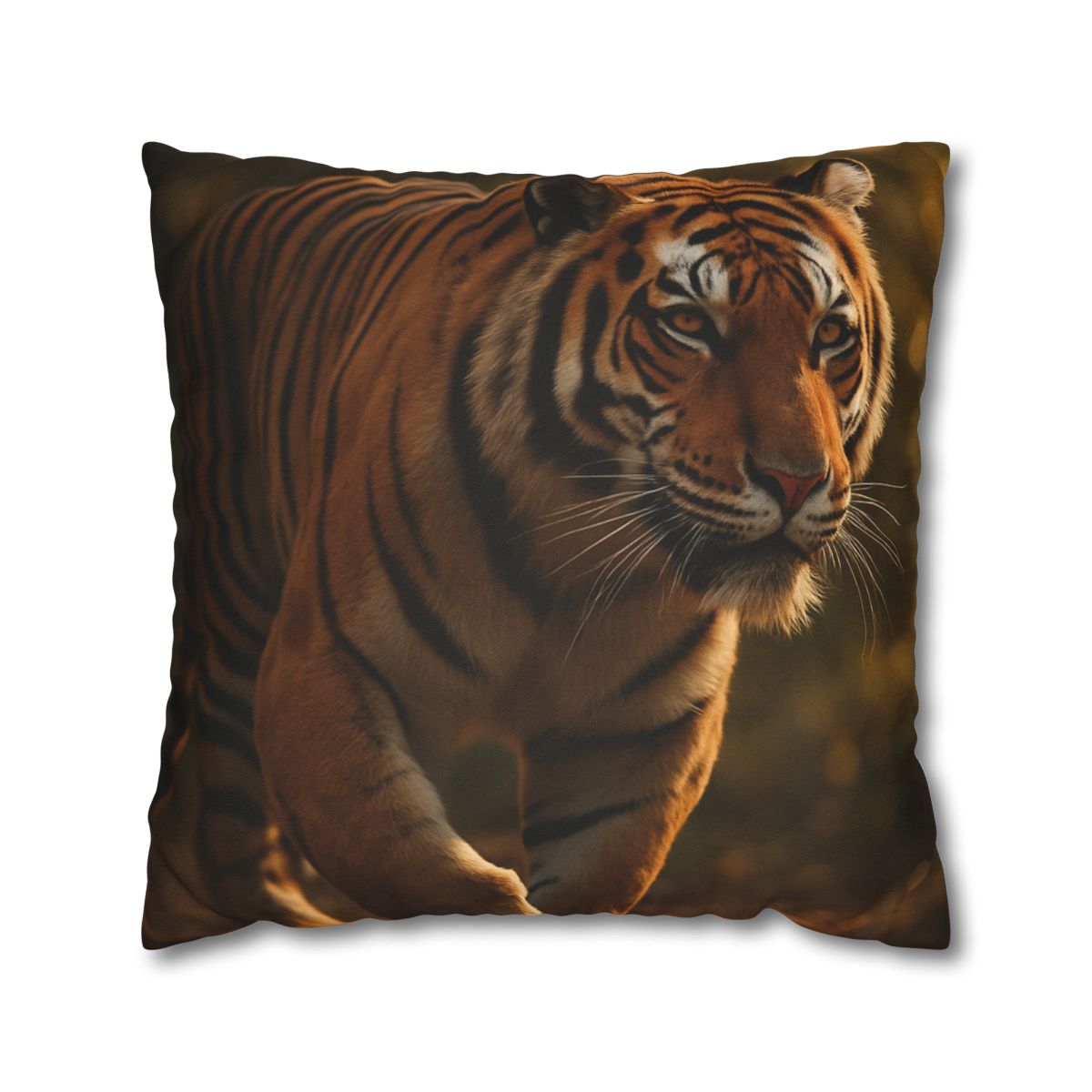 Forest Stalker Bengal Tiger soft cotton pillow cases