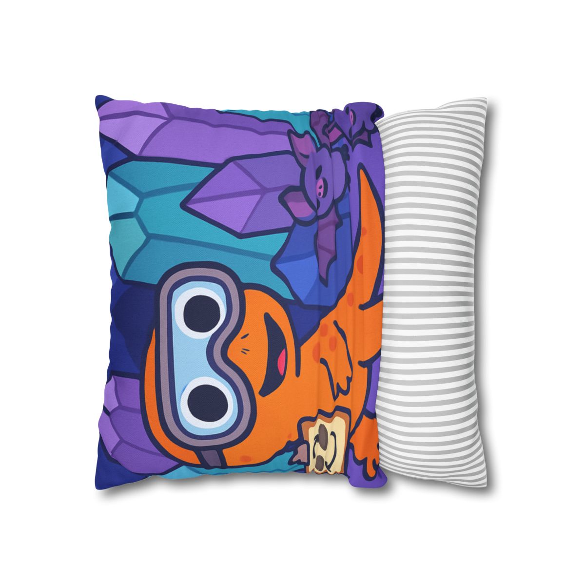 Crystal Cavern Salamander Science Team trendy patterned pillow cases