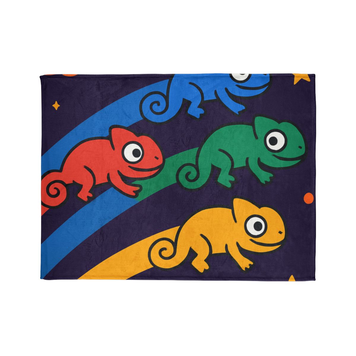 Comet Chameleons Color Changing Race warm winter blankets